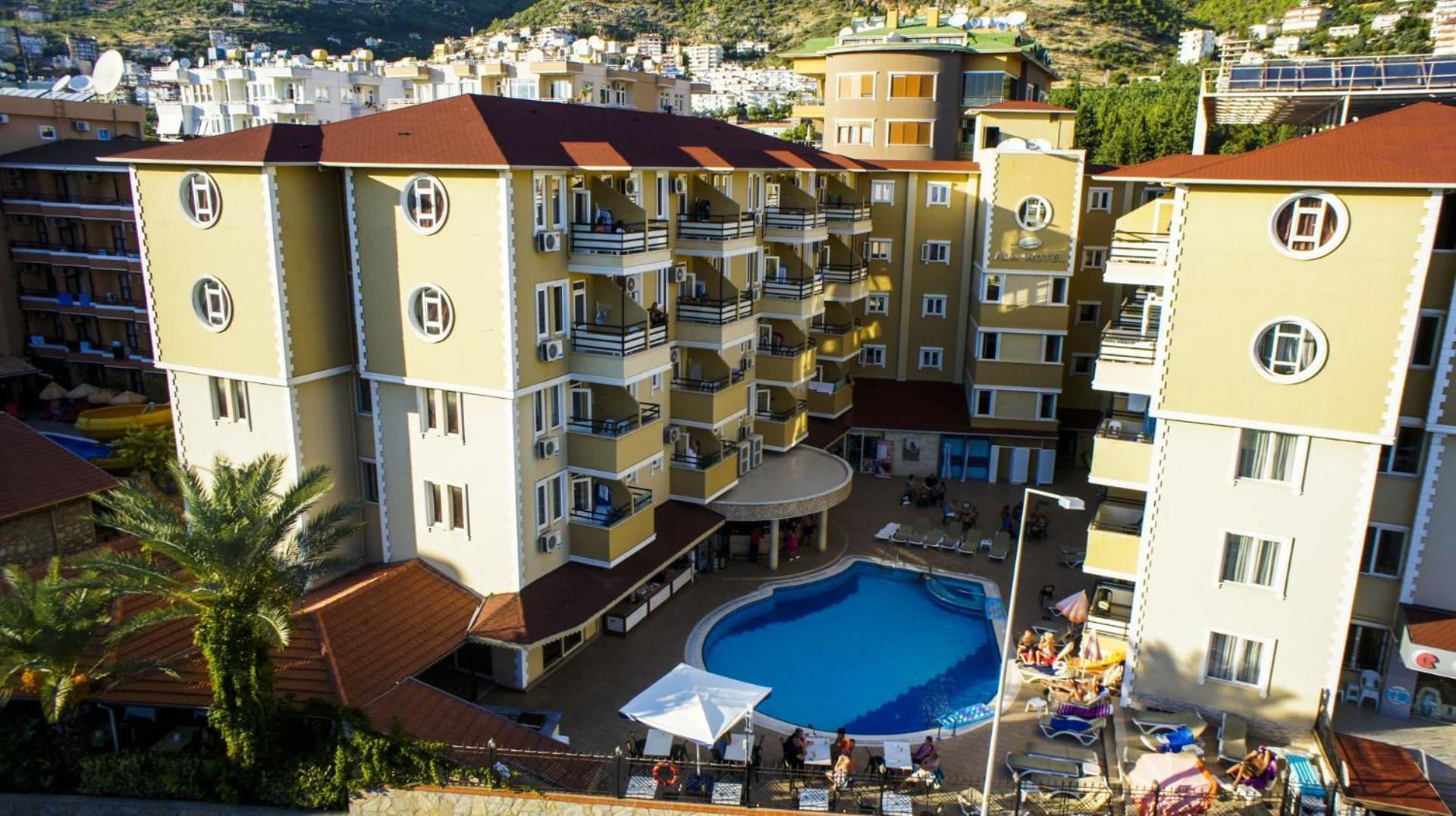 Kleopatra Ada Hotel Alanya Exterior photo
