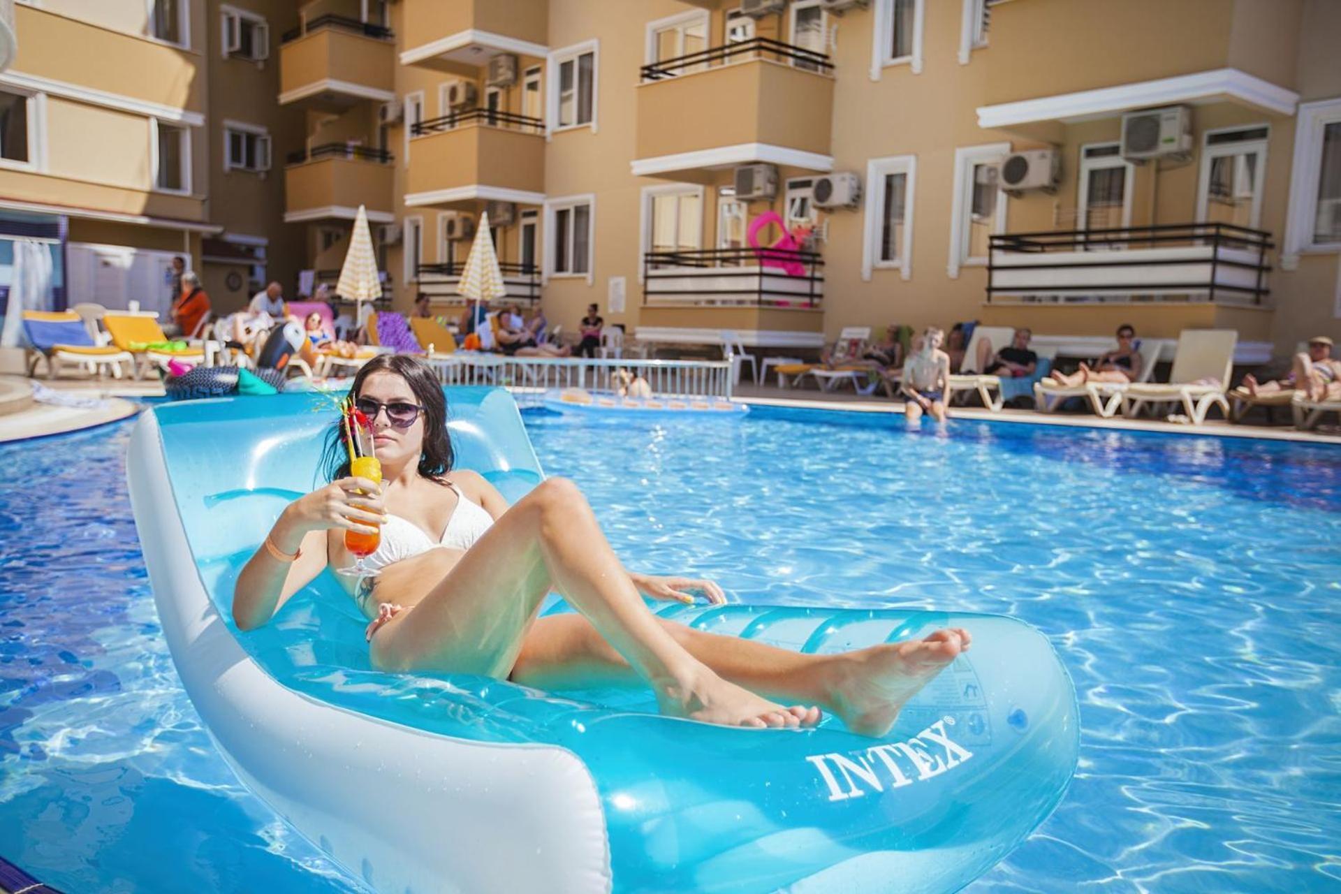 Kleopatra Ada Hotel Alanya Exterior photo